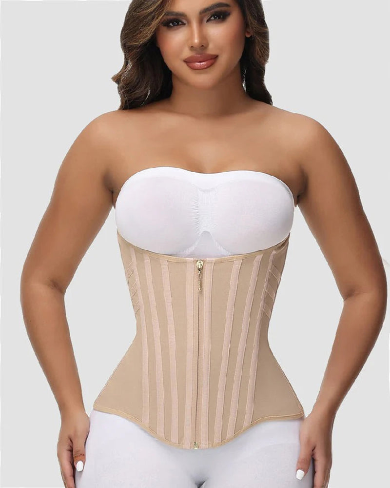 Shapme® High Compression Curved Boned Waist Trainer