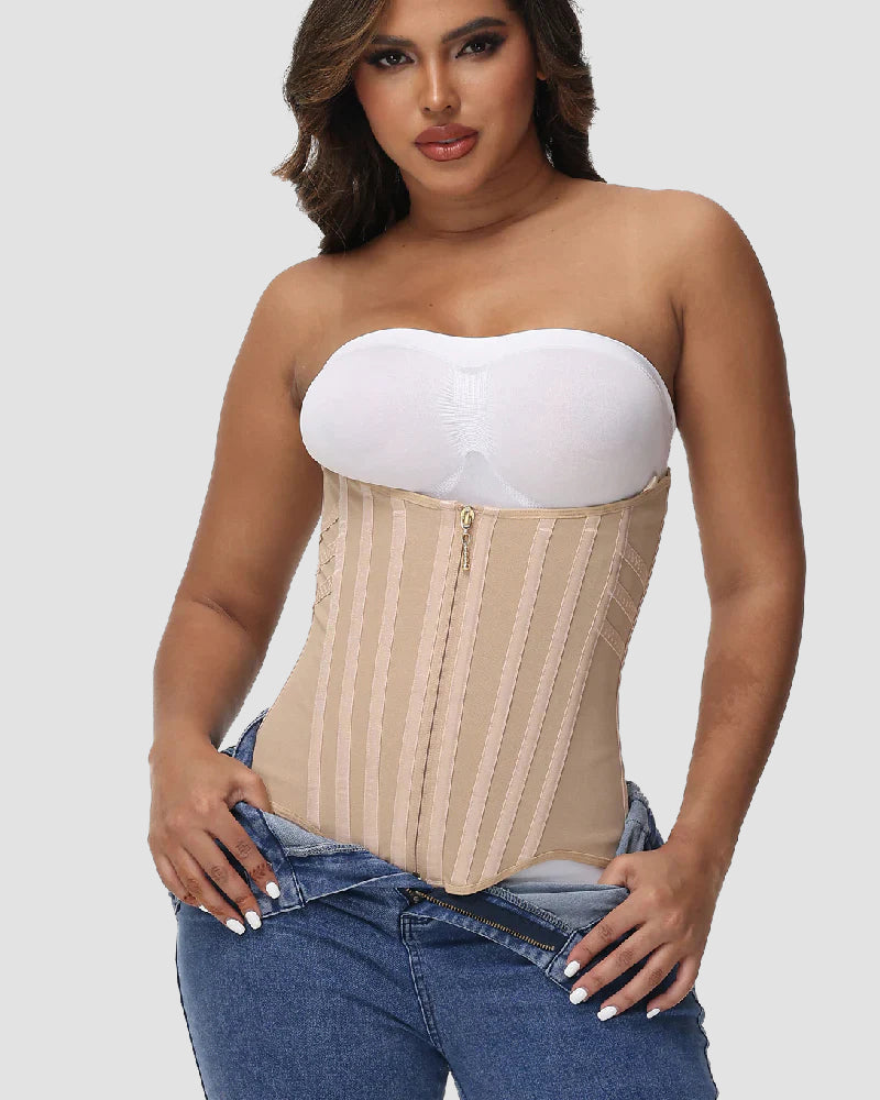 Shapme® High Compression Curved Boned Waist Trainer