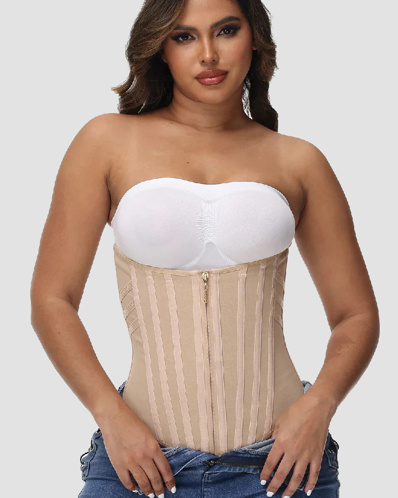 Shapme® High Compression Curved Boned Waist Trainer