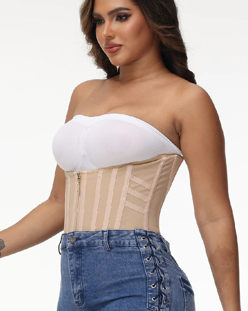 Shapme® High Compression Curved Boned Waist Trainer